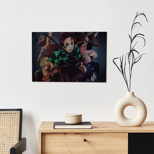 Demon Slayer poster oil painting