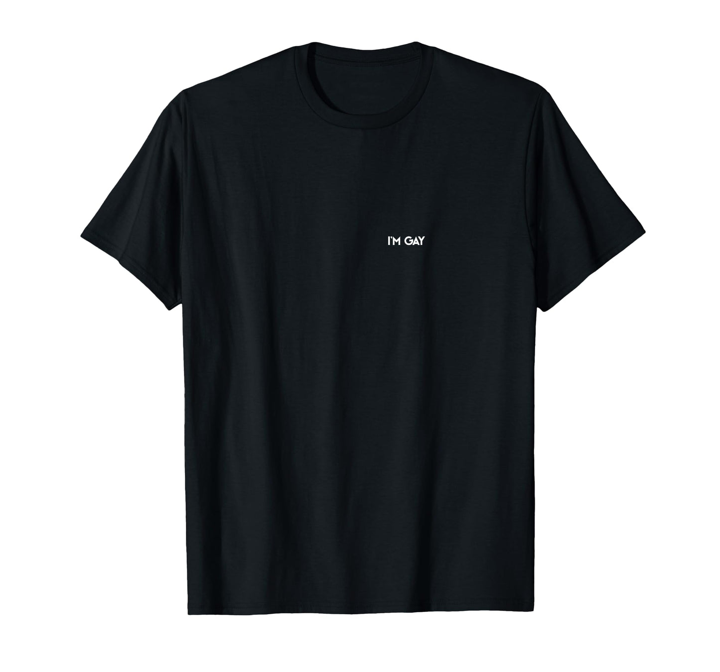180g pure cotton round neck single side printed T-shirt, I am gay announcement clothing, casual T-shirts for men and women, perfect T-shirt for holiday gifts, Christmas gifts, 2025 gifts, New Year gifts