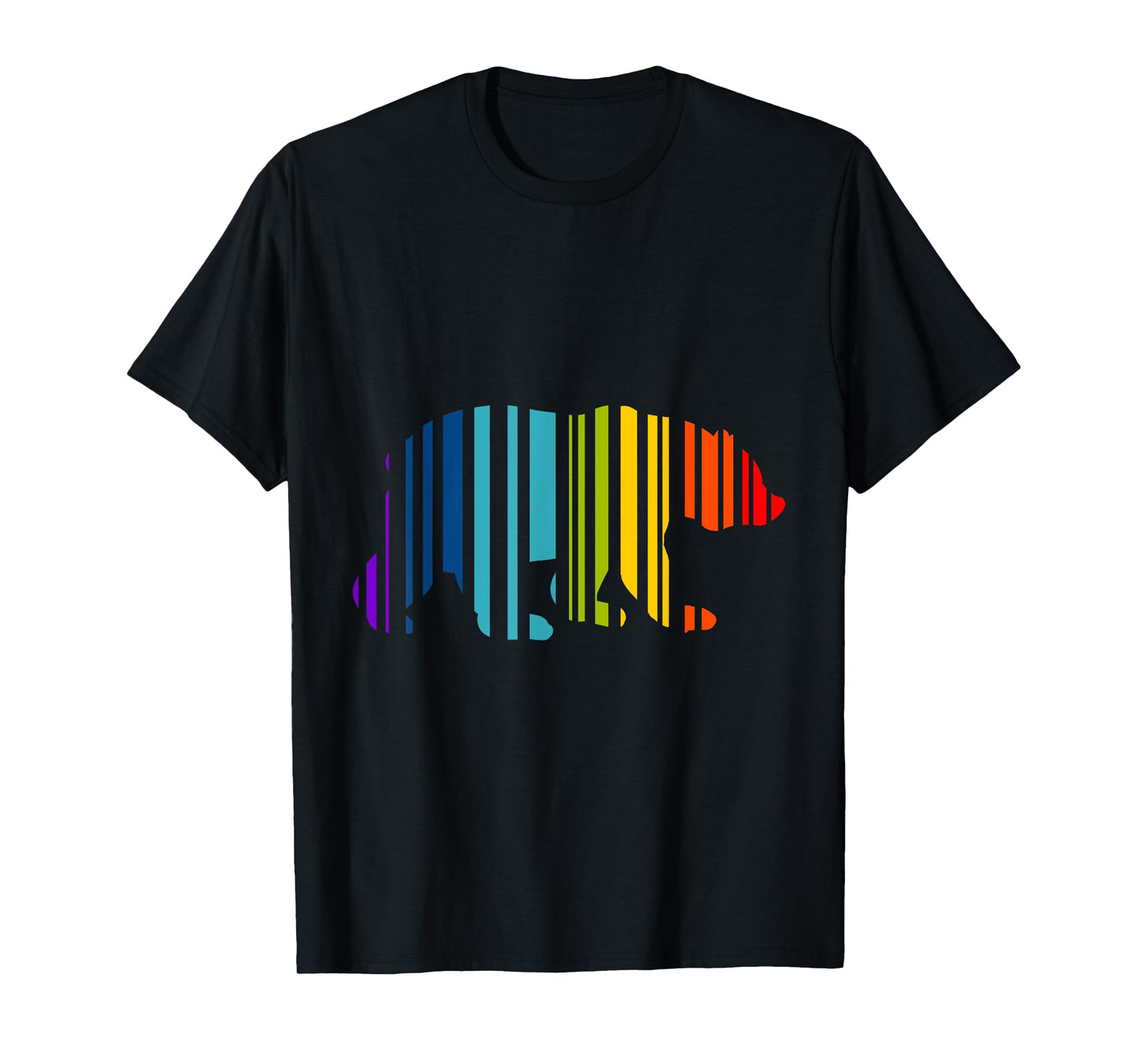180g pure cotton round neck single side printed t-shirt, gay pride rainbow bear t-shirt, casual t-shirt for men and women, perfect t-shirt for holiday gift, Christmas gift, 2025 gift, New Year gift