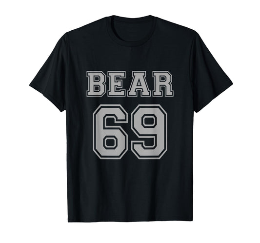 180g pure cotton round neck single side printed t-shirt, cool gay bear pride bear 69 t-shirt, casual t-shirt for men and women, perfect t-shirt for holiday gift, Christmas gift, 2025 gift, New Year gift