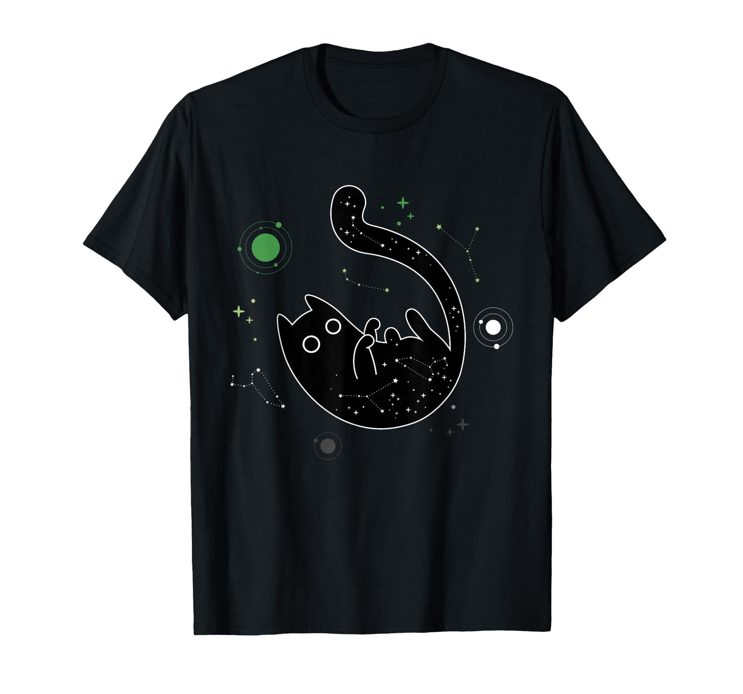 180g pure cotton round neck single side printed t-shirt, no romance cat space galaxy, gay asexual Ace Aro pride flag t-shirt, casual t-shirt for men and women, perfect t-shirt for holiday gifts, Christmas gifts, 2025 gifts, New Year gifts