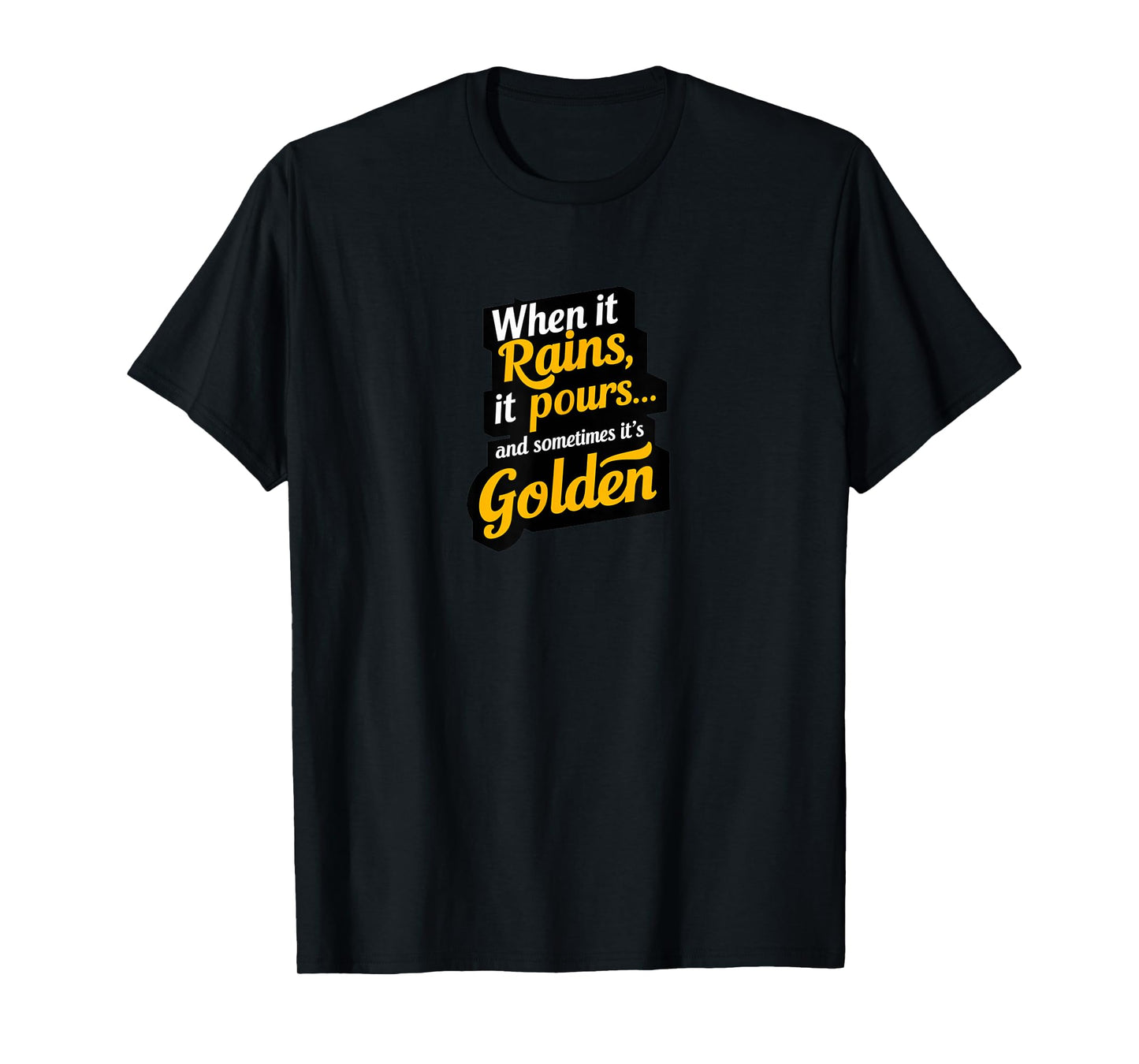 180g pure cotton round neck single side printed T-shirt, Gay Pride Water Sports LGBT Queer - Funny Gay Golden Shower T-shirt, Casual T-shirts for Men and Women, Perfect T-shirt for Holiday Gifts, Christmas Gifts, 2025 Gifts, New Year Gifts