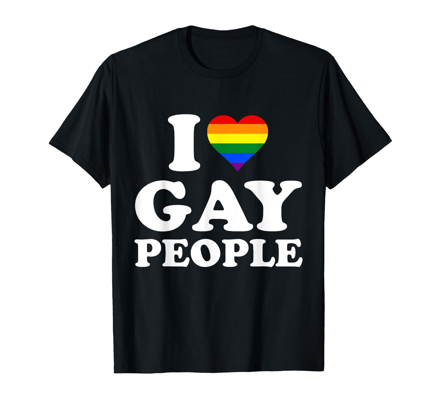 180g pure cotton round neck single-sided printed T-shirt, I love gays I love gays T-shirt, casual T-shirts for men and women, perfect T-shirts for holiday gifts, Christmas gifts, 2025 gifts, New Year gifts