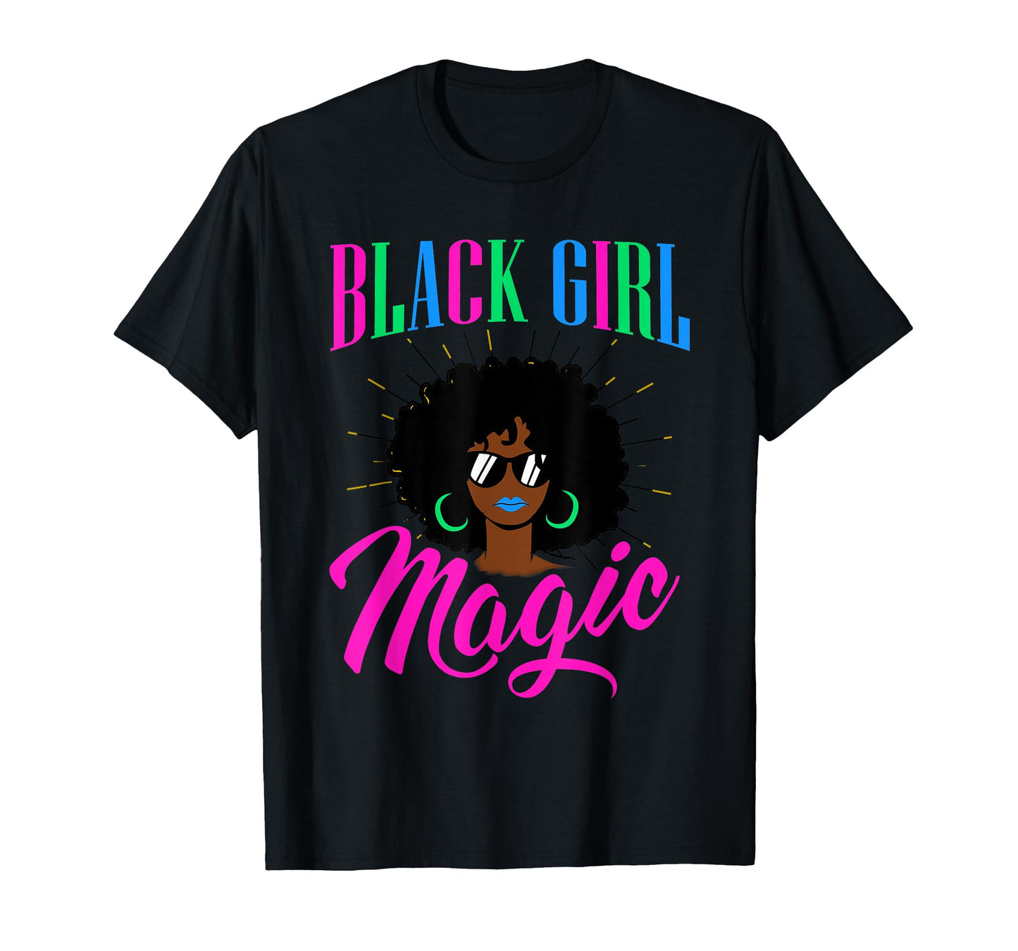 180g pure cotton round neck single side printed t-shirt, polysexual polysexual black girl magic gay pride week gift LGBT t-shirt, casual t-shirt for men and women, perfect t-shirt for holiday gift, Christmas gift, 2025 gift, New Year gift