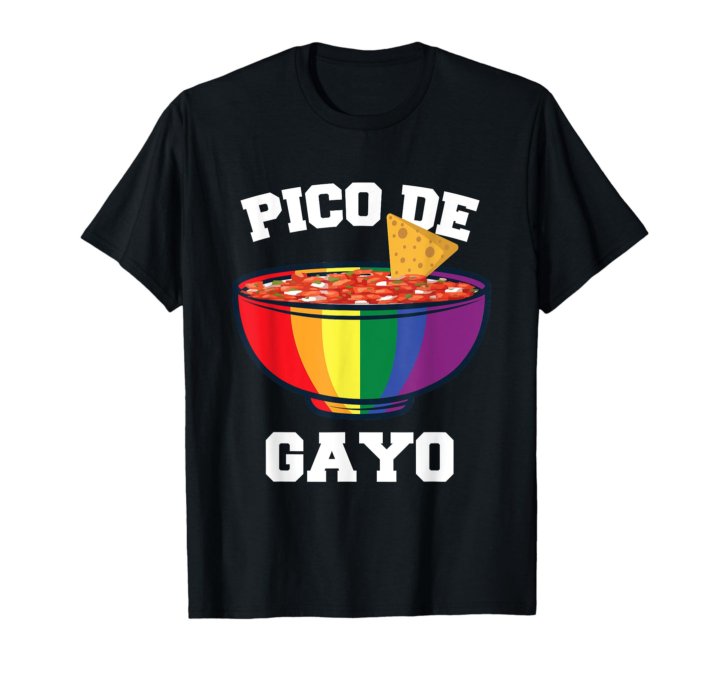 180g pure cotton round neck single side printed t-shirt, Pico De Gayo Mexican and gay t-shirt, casual t-shirt for men and women, perfect t-shirt for holiday gifts, Christmas gifts, 2025 gifts, New Year gifts