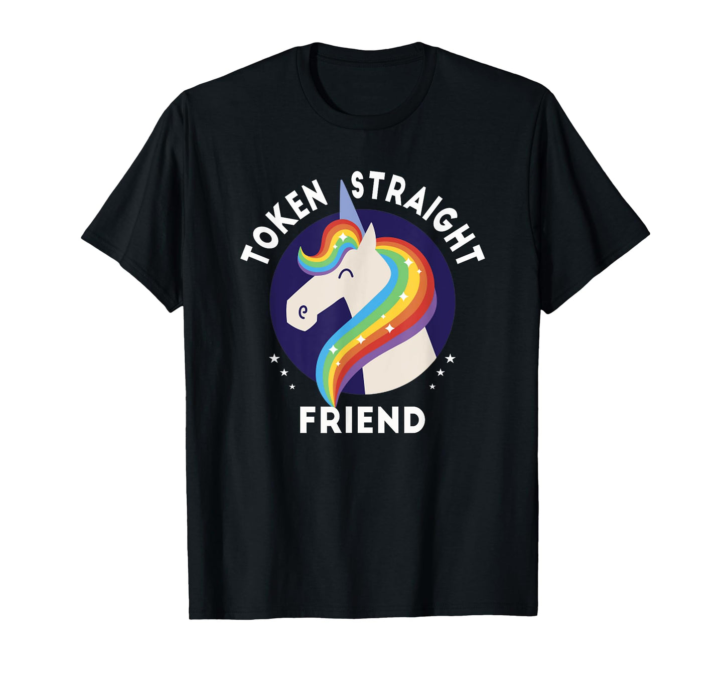 180g pure cotton round neck single side printed T-shirt, symbolic straight friend funny slang queer ally gay pride day T-shirt, casual T-shirt for men and women, perfect T-shirt for holiday gifts, Christmas gifts, 2025 gifts, New Year gifts