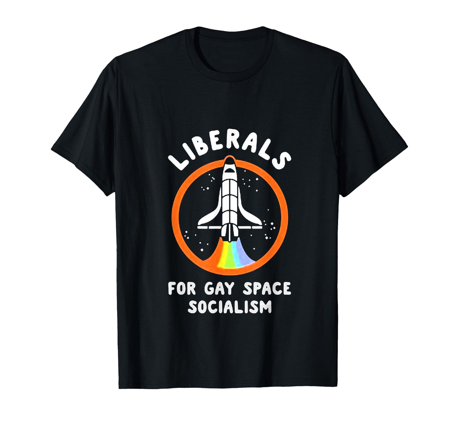 180g pure cotton round neck single-sided printed T-shirt, liberal support gay space socialism T-shirt, casual T-shirt for men and women, perfect T-shirt for holiday gifts, Christmas gifts, 2025 gifts, New Year gifts