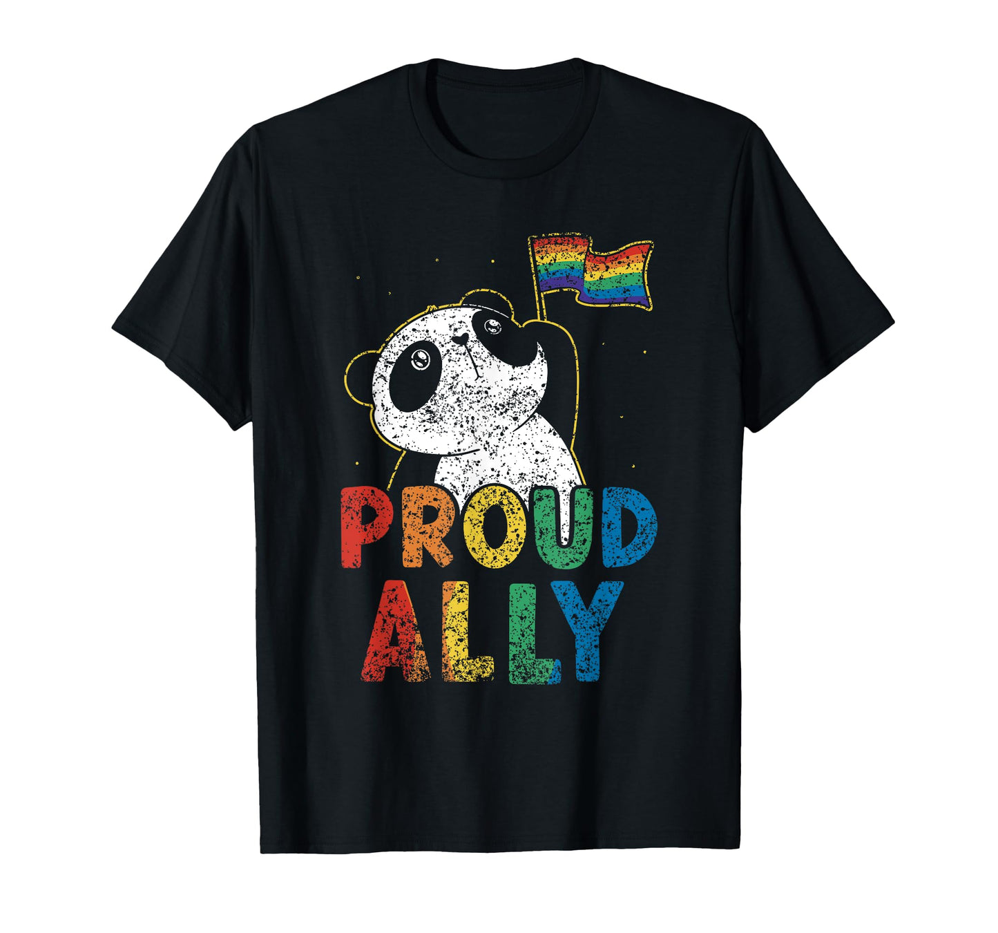 180g pure cotton round neck single-sided printed T-shirt, Proud Ally gay pride parade LGBTQ rainbow T-shirt, casual T-shirts for men and women, perfect T-shirt for holiday gifts, Christmas gifts, 2025 gifts, New Year gifts