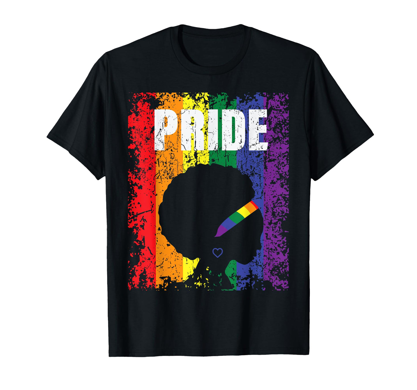 180g pure cotton round neck single side printed T-shirt, LGBT African American gay pride queen T-shirt, casual T-shirt for men and women, perfect T-shirt for holiday gifts, Christmas gifts, 2025 gifts, New Year gifts