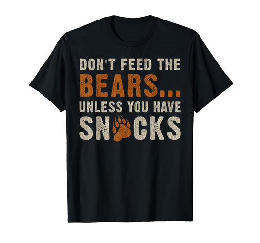 180g cotton round neck single side printed t-shirt, bear community, don't feed the bears... funny bear pride gay t-shirt, casual t-shirts for men and women, perfect t-shirt for holiday gifts, Christmas gifts, 2025 gifts, New Year gifts